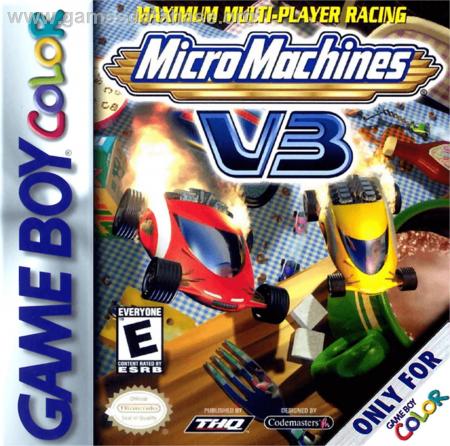 Cover Micro Machines V3 for Game Boy Color